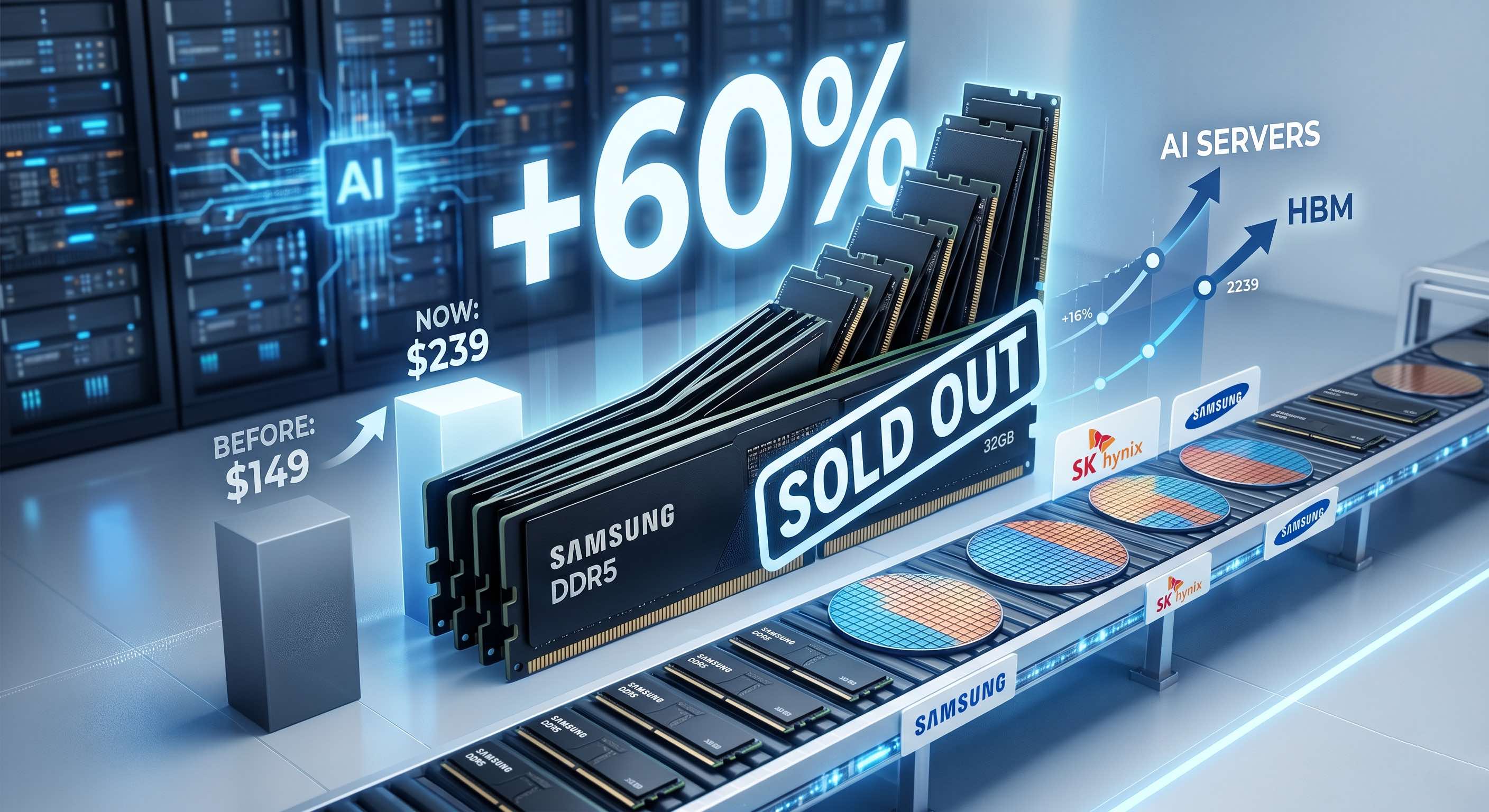 DDR5 Pricing Resets and 2026 Allocation Lockout: What Industrial OEM and EMS Buyers Need to Reprice Now